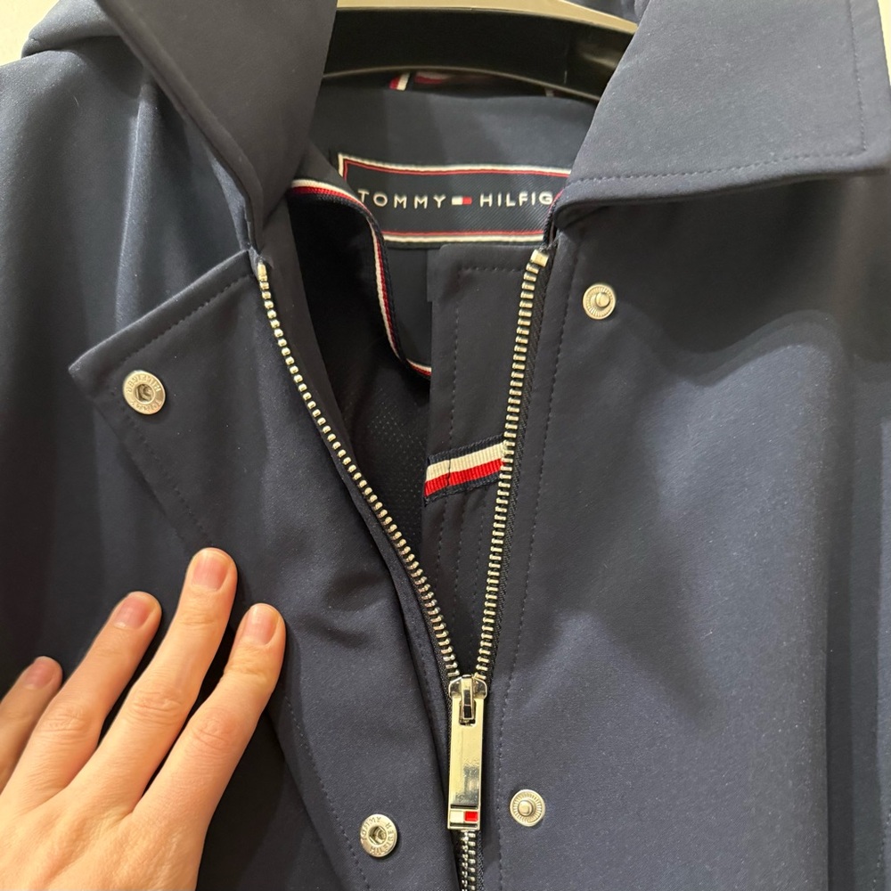 Tommy Hilfiger | Navy Blue Jacket | Size M | NWOT - Picture 3 of 11